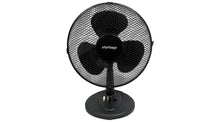 Challenge 12 Inch Oscillating Desk Fan - Black
