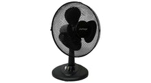 Challenge 12 Inch Oscillating Desk Fan - Black