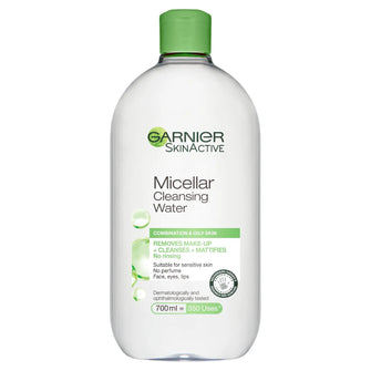 Garnier Micellar Water Purifying Facial Cleanser and Makeup Remover for Combination Skin 700ml