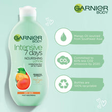 Garnier Intensive 7 Days Mango Probiotic Extract Body Lotion Dry Skin 400ml