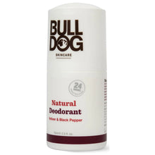 Bulldog Black Pepper & Vetiver Natural Deodorant 75ml