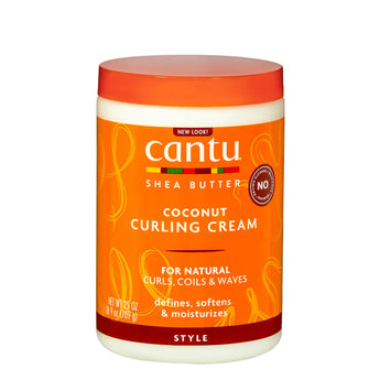 Cantu Shea Butter for Natural Hair Coconut Curling Cream  Salon Size 25 oz