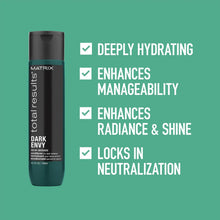 Matrix Total Results Dark Envy Neutralising Green Conditioner for Dark Brunette Hair 300ml