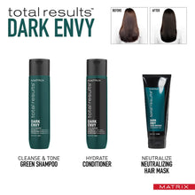 Matrix Total Results Dark Envy Green Conditioner for Dark Brunette Hair 300ml