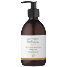 Elemental Herbology Lemongrass and Nutmeg Body Wash 290ml