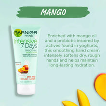 Garnier Intensive 7 Days Mango Hand Cream for Dry/Sensitive Skin 100ml