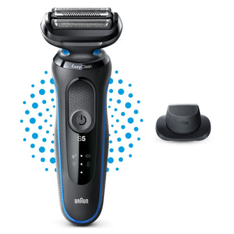 Braun Series 5 50-B1200s Electric Shaver, Blue