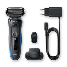 Braun Series 5 50-B1200s Electric Shaver, Blue