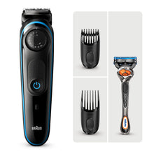 Braun Beard Trimmer 3 BT3240, Black/Blue