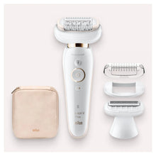 Braun Silk-épil 9 Flex 9002 Epilator, White/Gold