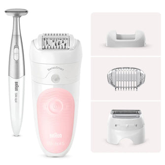 Braun Silk-pil 5 5-820 Epilator, WhitePink