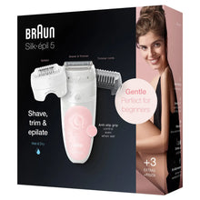 Braun Silk-pil 5 5-620 Epilator, WhitePink