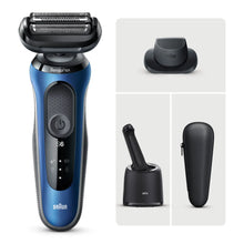 Braun Series 6 60-B7200cc Electric Shaver, Blue