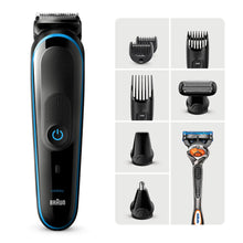 Braun 9-in-1 All-in-one Trimmer 5 MGK5280, Black/Blue