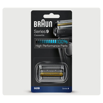 Braun Series 9 92B Electric Shaver Head Replacement, Black