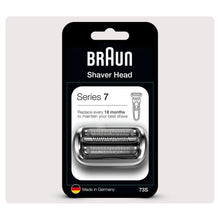 Braun Series 7 73S Electric Shaver Head Replacement, Silver