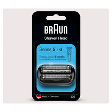 Braun Series 56 53B Electric Shaver Head Replacement - Black