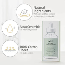 AHC Natural Essential Face Mask Hydrating and Calming for Tired Skin