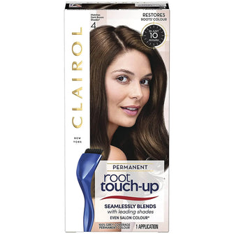 Clairol Root Touch-Up Permanent Hair Dye Long-lasting Intensifying Colour with Full Coverage 30ml (Various Shades)