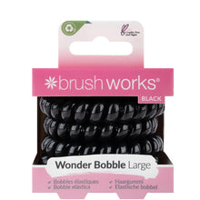 brushworks Large Wonder Bobble - Black (Pack of 5)