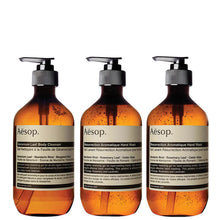 Aesop Geranium Cleanser, Resurrection and Reverence Hand Wash Bundle (Worth 87.00)