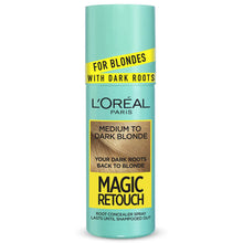 L'Oréal Paris Magic Retouch Medium to Dark Blonde Root Concealer Spray Duo Pack