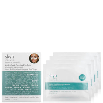 skyn ICELAND Hydro Cool Firming Eye Gels (Pack of 4)