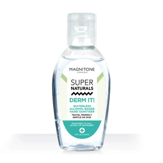 Magnitone SuperNaturals Derm It! Waterless Alcohol-Based Hand Sanitiser Gel 50ml