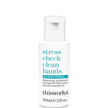 this works Stress Check Clean Hands Gel 60ml