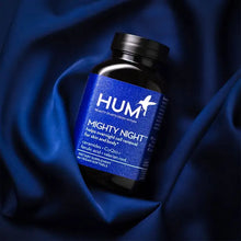 HUM Nutrition Mighty Night Overnight Renewal Supplement (60 Vegan Softgels, 30 Days)