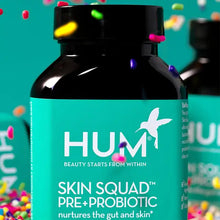 HUM Nutrition Skin Squad Pre+Probiotic Clear Skin Supplement