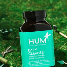 HUM Nutrition Daily Cleanse Clear Skin and Body Detox Supplement (60 Vegan Capsules, 30 Days)