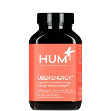 HUM Nutrition Uber Energy Adrenal Fatigue and Adaptogen Supplement (60 Vegetarian Capsules, 30 Days)