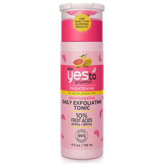 yes to Grapefruit Glow-Boosting Exfoliating Tonic 10% Fruit Acids