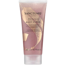 Sanctuary Spa White Lily and Damask Rose Body Scrub 200ml