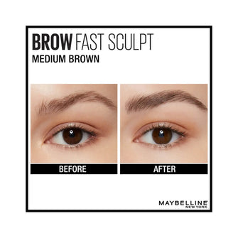 Maybelline Express Brow Fast Sculpt Eyebrow Mascara (Various Shades)