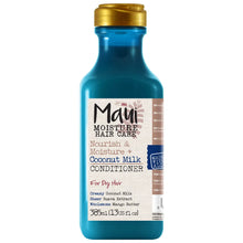 Maui Moisture Nourish and Moisture+ Coconut Milk Conditioner 385ml