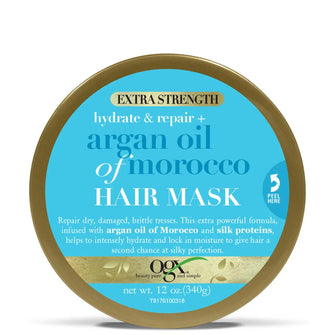 OGX Hydrate & Repair+ Argan Oil of Morocco Extra Strength Hair Mask 168g