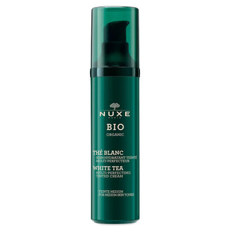 NUXE White Tea Multi-Perfecting Tinted Cream - Medium Skin Tones 50ml