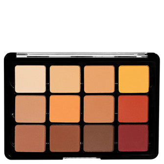 Viseart Palette 12 Paupières Eyeshadow Palette 10 Warm Mattes