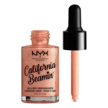 NYX Professional Makeup California Beamin' Face and Body Liquid Highlighter (Various Shades)