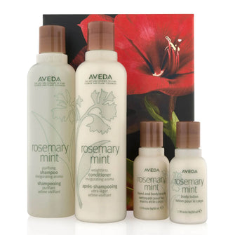 Aveda Rosemary Mint Invigorating Hair and Body Care Set (Worth £53.00)