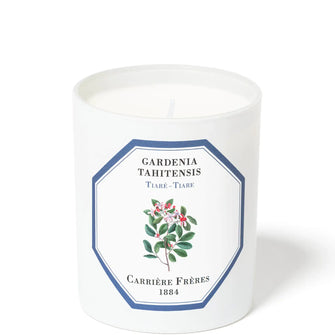 Carrire Frres Scented Candle Tiare - Gardenia Tahitensis - 185 g