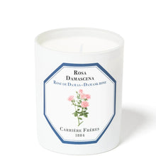 Carrière Frères Scented Candle Damask Rose - Rosa Damascena - 185 g