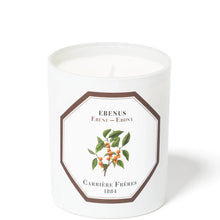 Carrière Frères Scented Candle Ebony - Ebenus - 185g