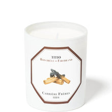 Carrière Frères Scented Candle Firebrand - Titio - 185 g