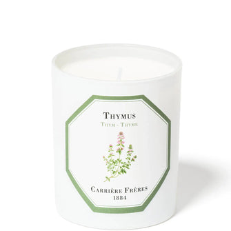 Carrière Frères Scented Candle Thyme - Thymus - 185 g