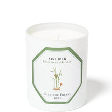 Carrière Frères Scented Candle Ginger - Zingiber - 185 g
