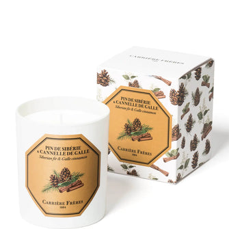 Carrire Frres Scented Candle Siberian fir & Galle Cinnamon - 185 g