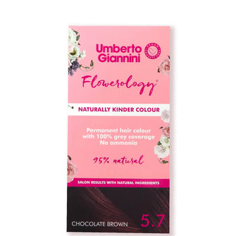 Umberto Giannini Flowerology Naturally Kinder Colour - Chocolate Brown 5.7 195ml